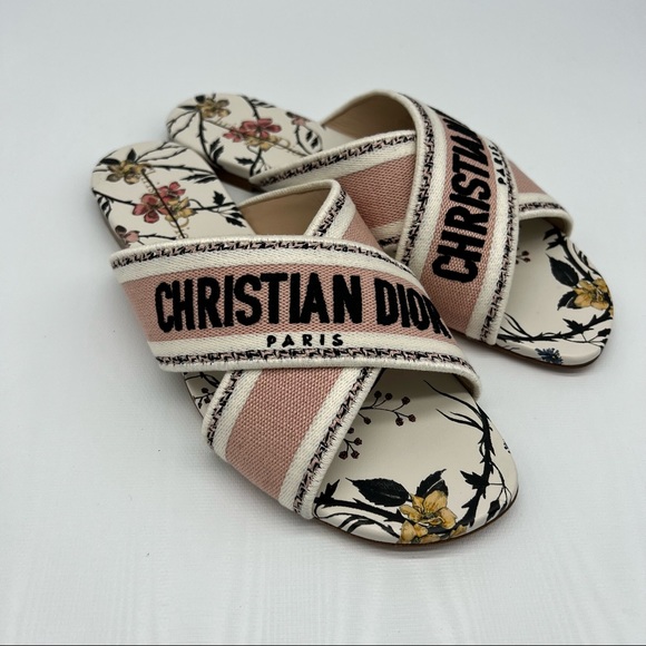 Dior | Shoes | 4diorrose Multibilis Dway Criss Cross Slides Sandals |  Poshmark